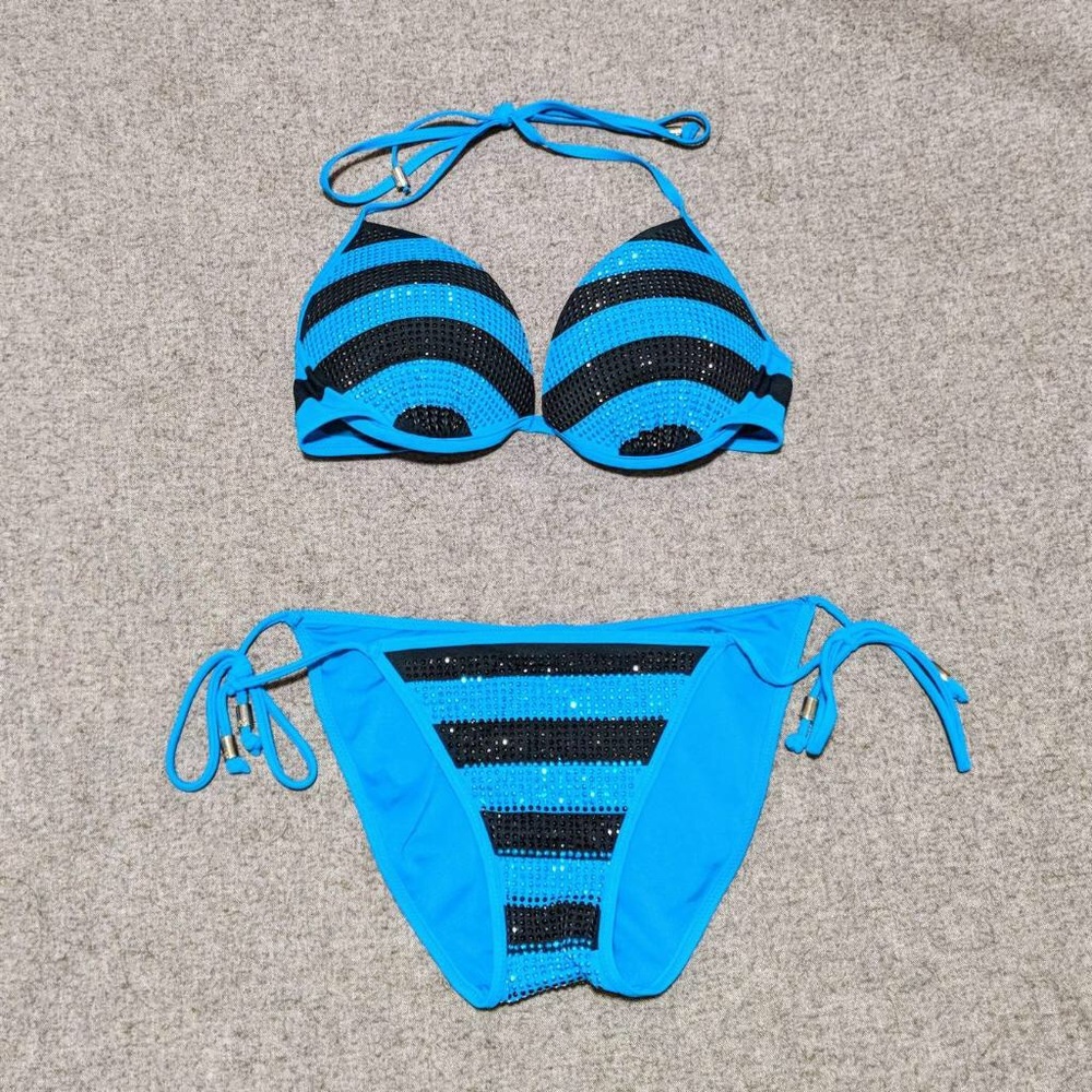 Victoria Secret Striped Bikini